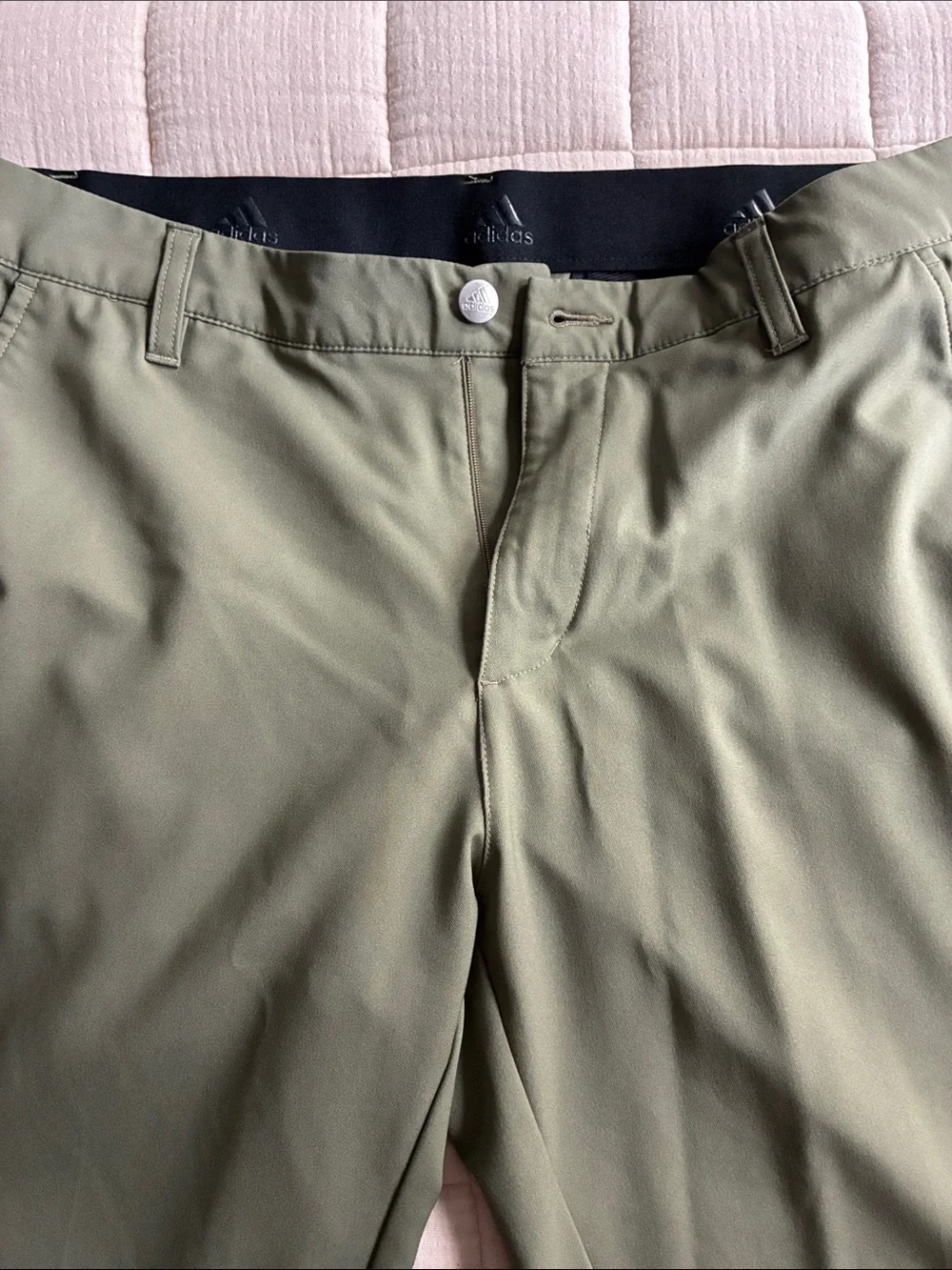adidas Men’s Olive Green golf pants